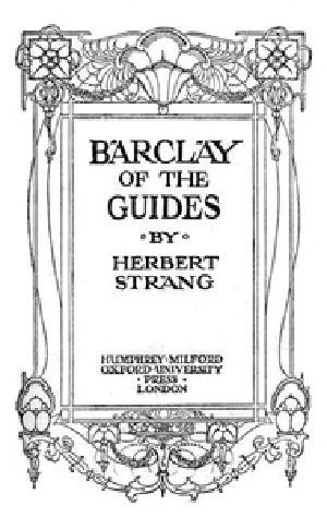 [Gutenberg 32102] • Barclay of the Guides